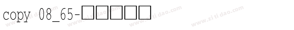 copy 08_65字体转换